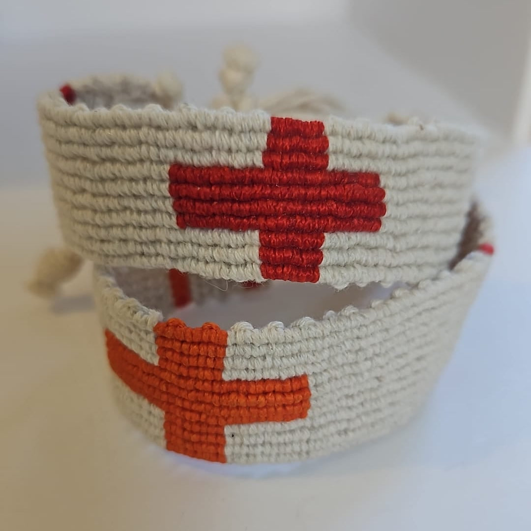 "Don't cross me" Bracelete