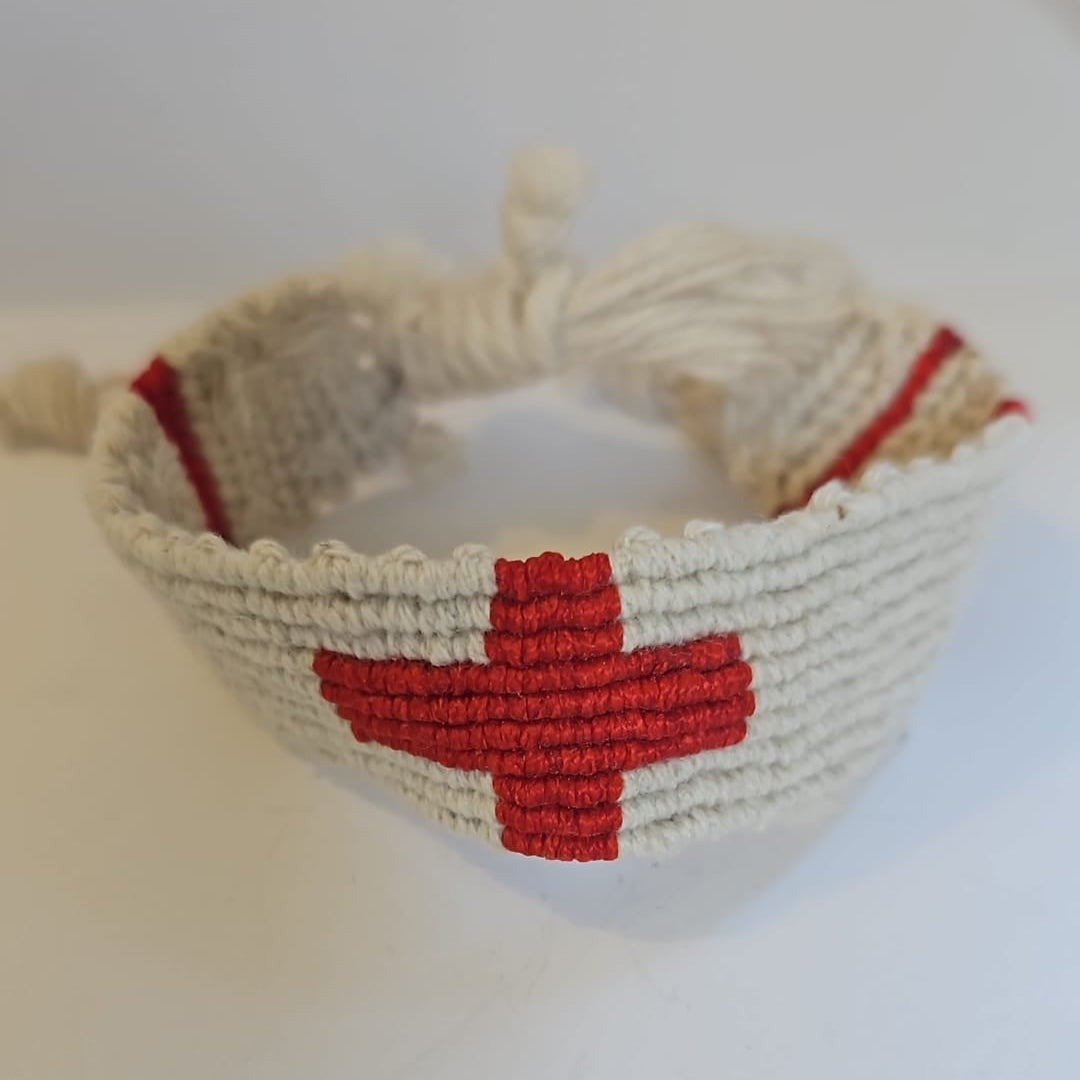 "Don't cross me" Bracelete