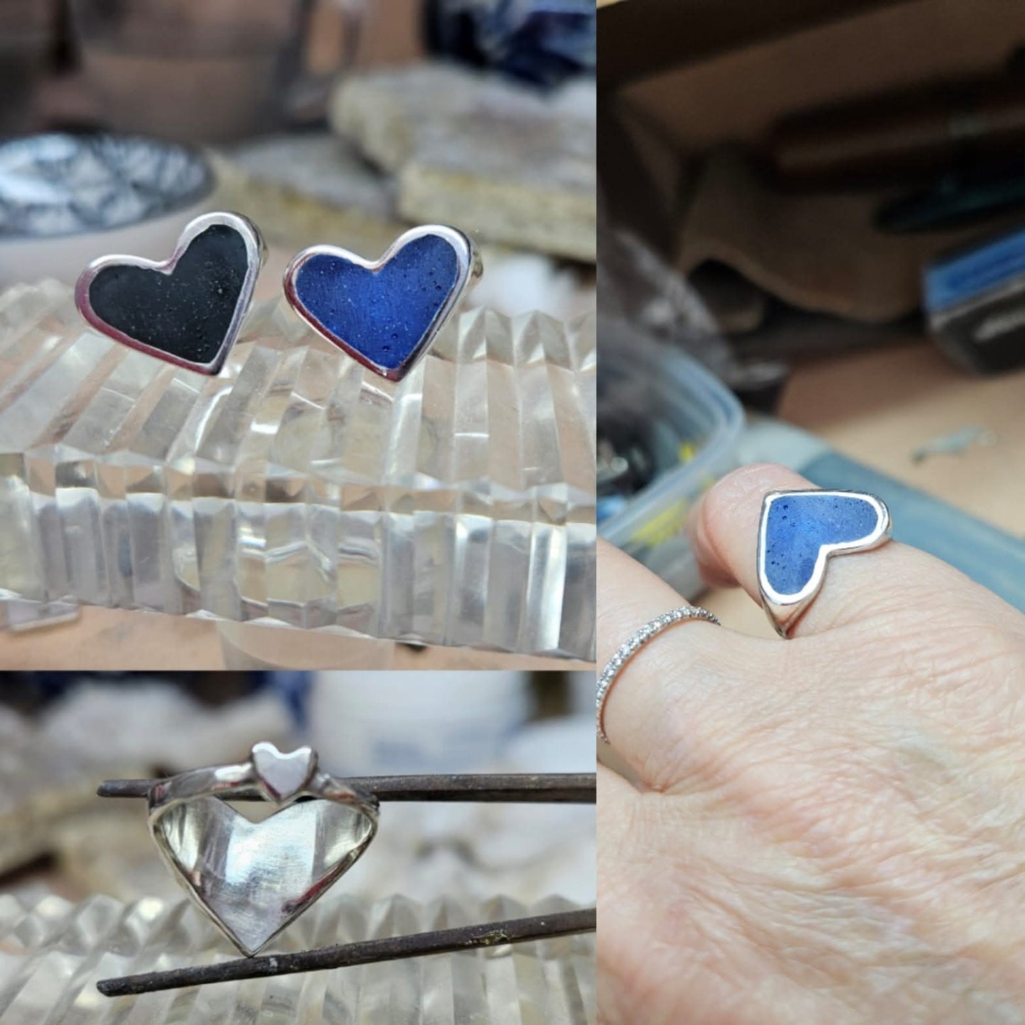 טבעת לב קטן